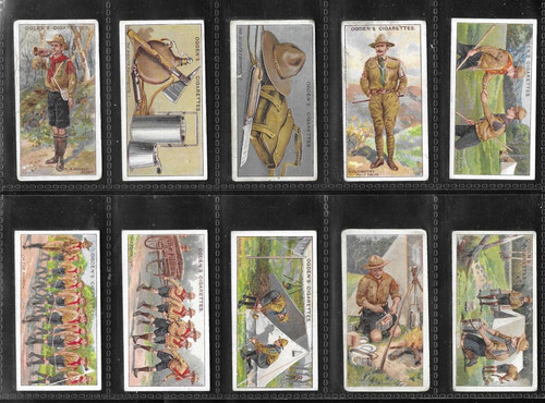 Ogdens cards boy scouts - cards:,