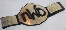 NWO WCW World Heavyweight Wrestling Championship Belt Live Action Toy Title Belt