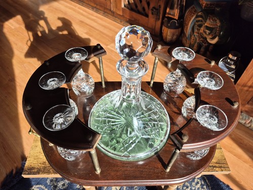 Vintage crystal carousel - vintage,