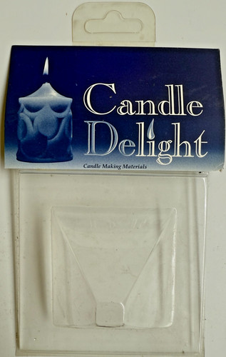 Candle wax rigid plastic star - candle,