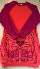 Girls Kenzo Jungle Tiger Sweatshirt Jumper Dress Long Designer Sweater Age 16