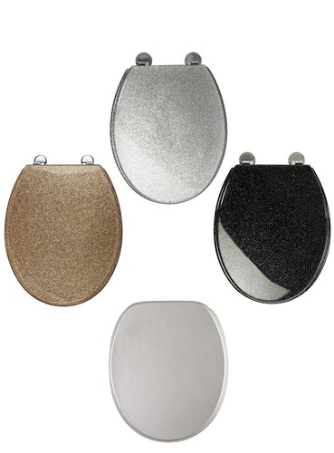 Glitter toilet seat novelty - toilet,