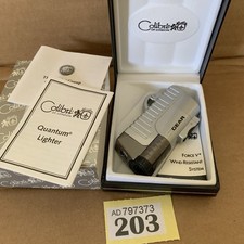 Boxed Working Vintage Colibri Gas Wind Resistant  Cigarette Lighter Lot 203