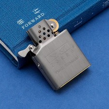 Zorro Z2 Pure Titanium Petrol Lighter Insert Upgrade & Metal Gasket, Fits: Zippo