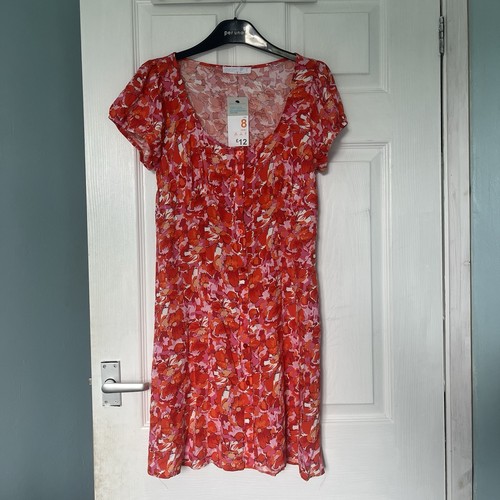 Primark pink and red floral - and,
