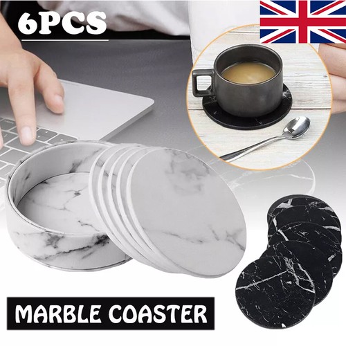 Coasters for drinks with - 6x,