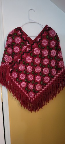 Handmad poncho fringe - handmad,
