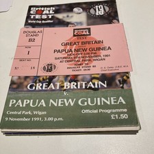 Rugby League Programmes