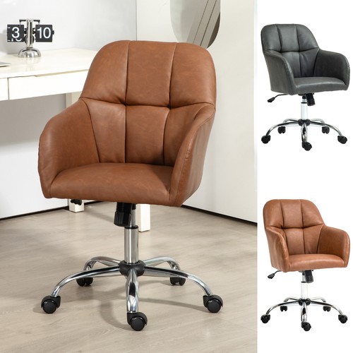 Leather desk chair for home - pu,