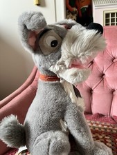  Disney Store 42cm Tramp Plush Lady and the Tramp Soft Toy Medium