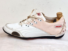 Puma Ducati men trainers Leather White/Coral UK 9.5 EU 44