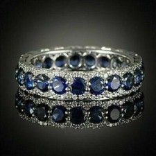 2ct Round Blue Sapphire