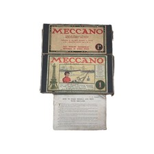 Early Antique Meccano Sets 1 &