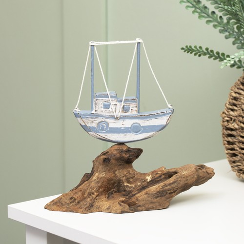 Shipwrecked sail boat ornament - shipwrecked,