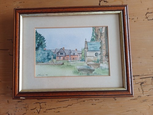 Hand painted watercolour - , of