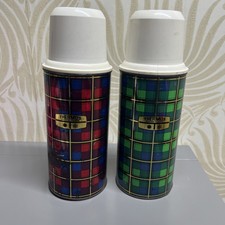 2 Vintage Thermos Flasks