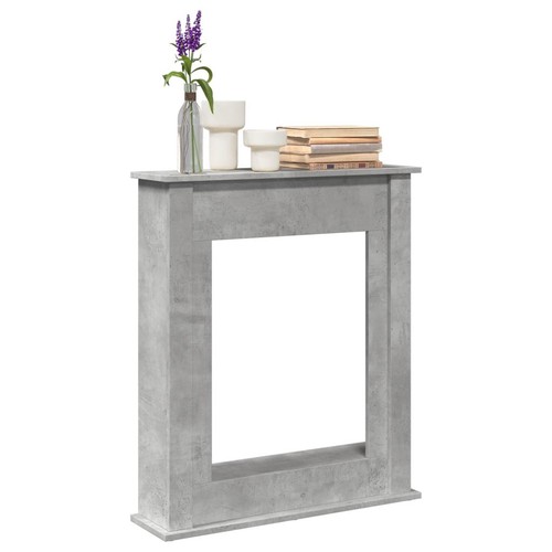 Fireplace surround concrete - surround,