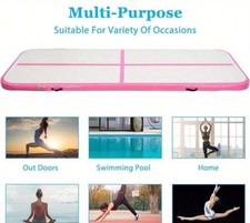 10Ft Tumbling Gymnastics Mat Track Inflatable Gymnastics Mat Air Tumbling Track