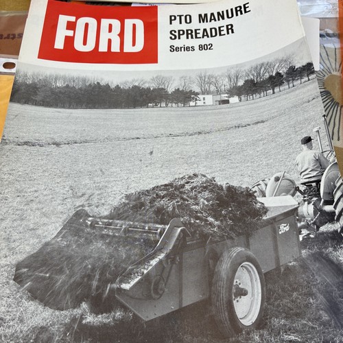 Ford 802 tractor pto manure - 802,