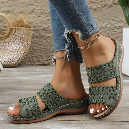 Womens summer wedge heel - summer,