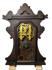 Antique Gingerbread Mantel