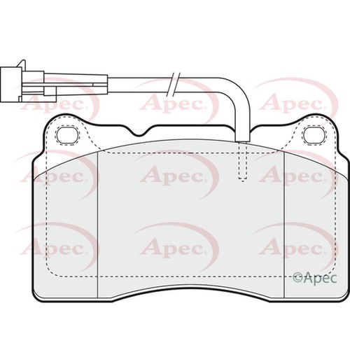 Brake pads set - brake,