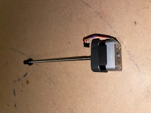 Stepper motor and lead - motor, screw