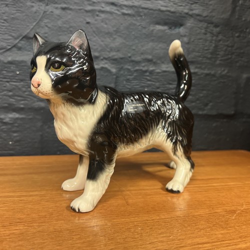 Coopercraft cat figurine - figurine, black