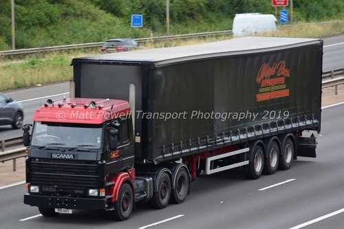 Truck photo 12x8 scania 143m - truck,