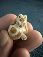 Peter Fagan Hand Painted In Scotland Dog Figurine 1987