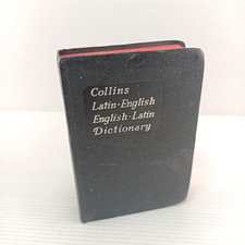 Collins Latin-English : English-Latin Dictionary DA Kidd 1972 Reprint Book