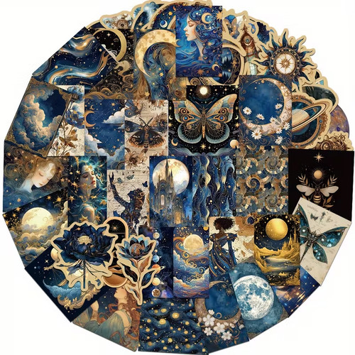 Set gothic fantasy moon - 50, &