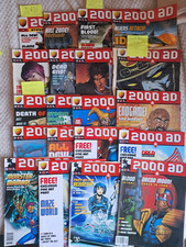 2000AD progs 1000, 1001, 1003-1020. Supplements.