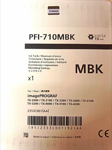 Canon pfi 710mbk matte black - pfi-710mbk,