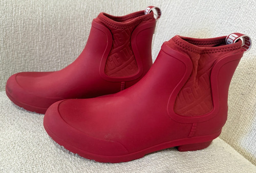 Ugg short ankle - rain, red