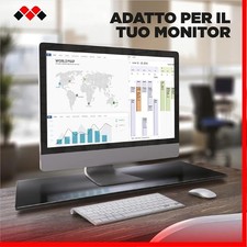 Meliconi Rotobase Elite L, Swivel Monitor and TV Stand, 360° Rotatable Base,...