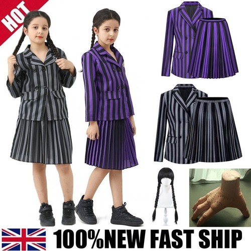 Wednesdays addams costume - wednesdays,