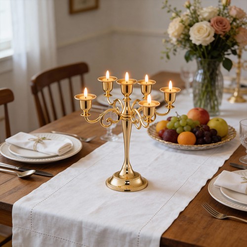 Arm metal candelabra - arm,