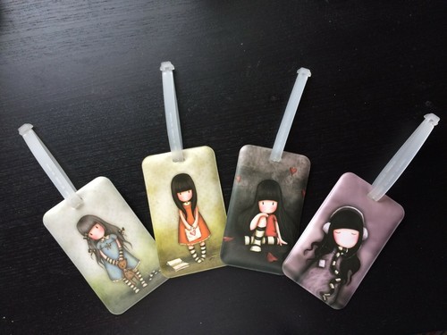Santoro gorjuss luggage tags - luggage,