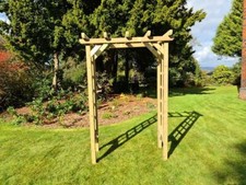 Wooden Garden Rose Arch 3Ft