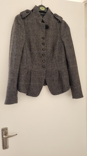 Zara wool blend - wool, peplum