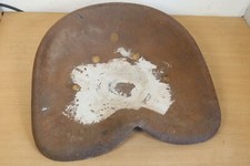 Antique Original Tractor Seat Iron Metal Vintage Upcycle Project 17x19"