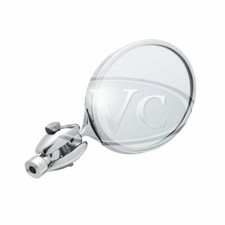 Oval rear view mirror -