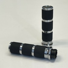 CHROME CUSTOM GRIPS fit Triumph Bonneville America / Speedmaster (M020345)