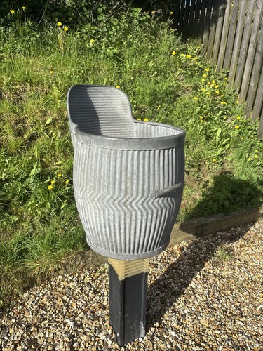 Rare vintage galvanised - , dolly