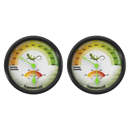 2pcs reptile temperature - 2pcs, and