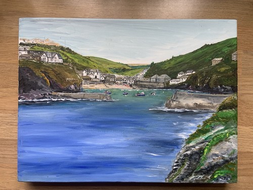 Original acrylic painting - original, on