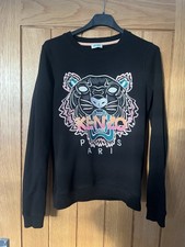 Kenzo Paris black jumper Sz s