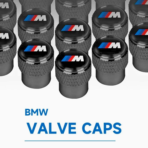 Black tyre valve dust caps - dust,