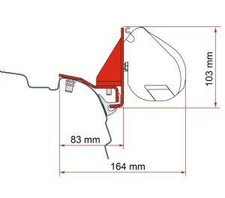 Fiamma F35 Adapter Kit Vw